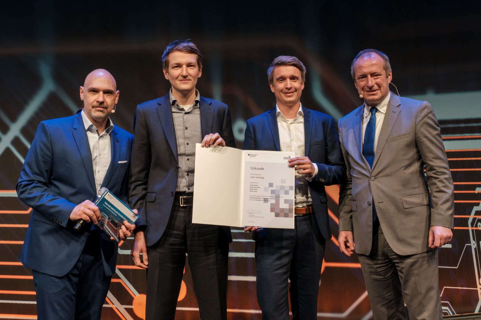 core sensing - Grand Prize Winner Founder Competition 2019 BMWi