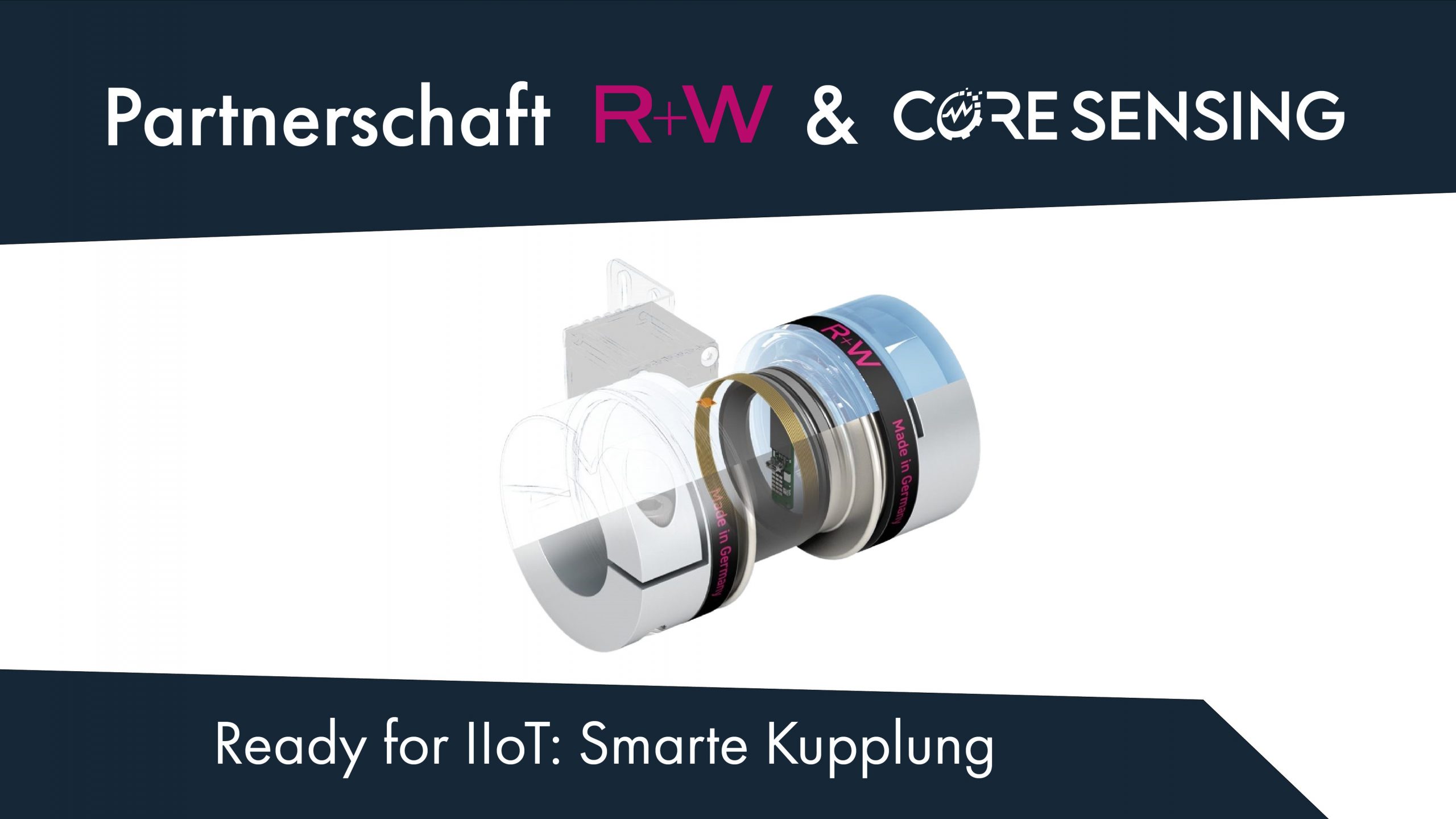 Partnerschaft R+W & core sensing_smarte Kupplung